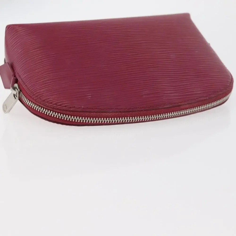 Louis Vuitton Epi Pochette Cosmetic PM Pouch Fuchsia Pink